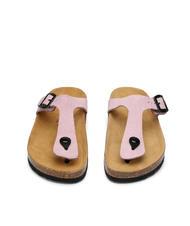 DOCKSTEPS VEGA  Sandale tanga din piele intoarsa roz - Pantofi femei - 3