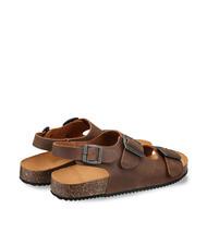 DOCKSTEPS VEGA 2288 Sandale franciscane din piele maro inchis - Pantofi bărbați - 4