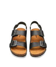 DOCKSTEPS VEGA 2288 Sandale franciscane din piele negru - Pantofi bărbați - 3