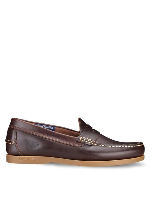 PRO-SAILING 005 Mocasin din piele maro - Pantofi bărbați