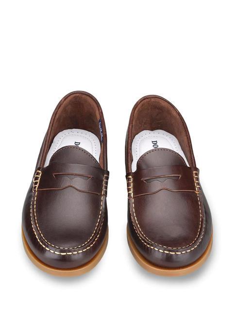 PRO-SAILING 005 Mocasin din piele maro - Pantofi bărbați