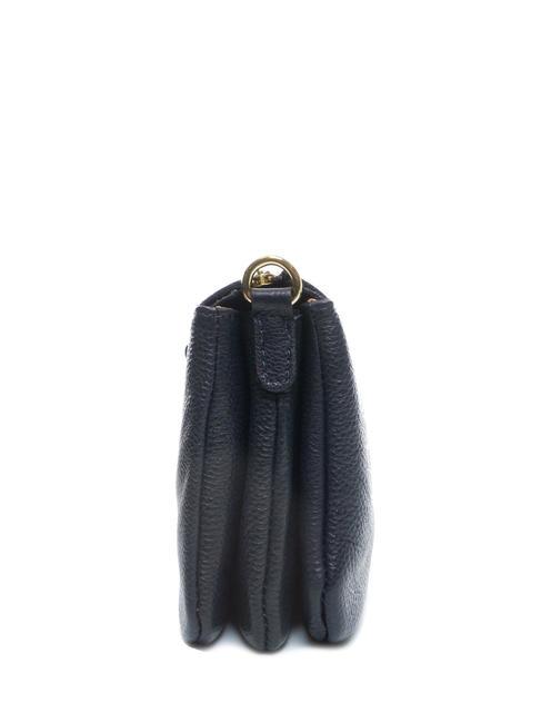 SIMONA Geantă de umăr din piele Tris dollar albastru de noapte - Genți femei