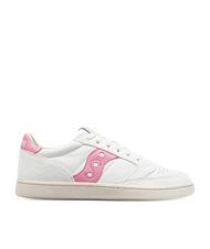 SAUCONY JAZZ COURT Tenisi din piele alb/roz - Pantofi bărbați - 2