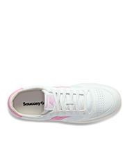 SAUCONY JAZZ COURT Tenisi din piele alb/roz - Pantofi bărbați - 3