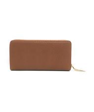 ERMANNO SCERVINO EBA SOFT Portofel cu fermoar bronzat - Portofele femei - 3