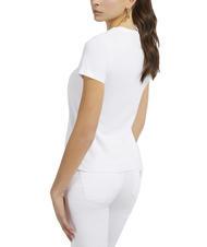 GUESS SHADED Tricou din bumbac cu decolteu alb purpuriu - tricou - 2