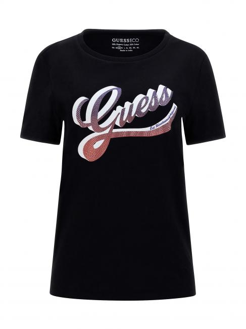 SHADED Tricou din bumbac cu decolteu jetbla - tricou