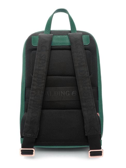 TIFFANY JANE Rucsac din piele pentru calculator de 15,6". verde inchis - Rucsacuri pentru laptop