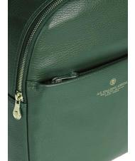 SPALDING TIFFANY Rucsac mic din piele verde inchis - Genți femei - 4