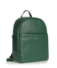 SPALDING TIFFANY Rucsac din piele pentru laptop verde inchis - Genți femei - 2