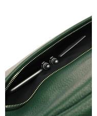 SPALDING TIFFANY Rucsac din piele pentru laptop verde inchis - Genți femei - 4