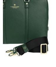 SPALDING TIFFANY Servieta din piele pentru laptop de 15". verde inchis - Serviete birou - 3