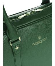 SPALDING TIFFANY Servieta din piele pentru laptop de 15". verde inchis - Serviete birou - 4