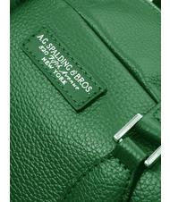 SPALDING BENNY TOURIST Rucsac din piele iarbă verde - Genți femei - 4