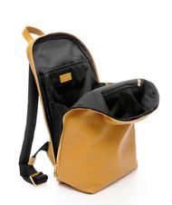 SPALDING TIFFANY JANE Rucsac din piele pentru calculator de 15,6". muştar - Rucsacuri pentru laptop - 4