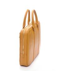 SPALDING TIFFANY Servietă din piele pentru suport pentru computer de 14". muştar - Serviete birou - 3