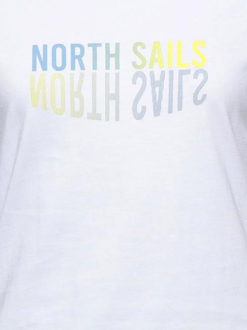 LOGO MIRROR Tricou din bumbac alb - tricou