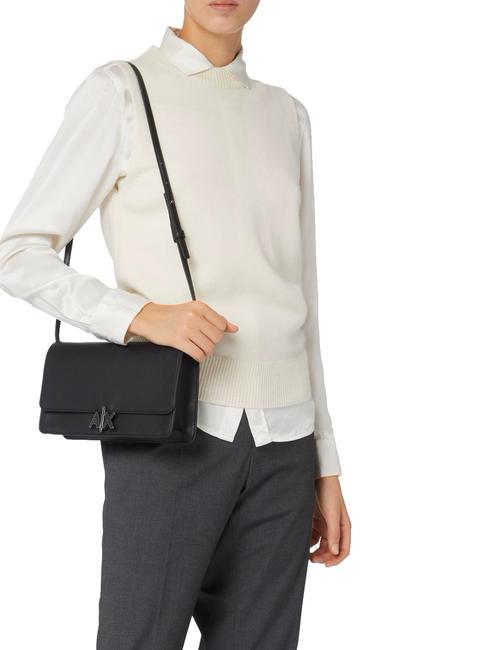 A|X METALLIC geanta de umar negru - Genți femei