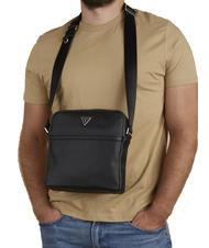 GUESS CERTOSA Geanta de umar BLACK - Genți de umăr bărbați - 4