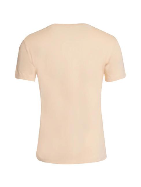 ICON Tricou din bumbac piersic nisipos - tricou