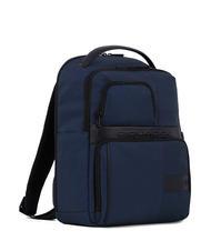 PIQUADRO WOLLEM Rucsac din piele și material textil, suport pentru laptop de 14". - Rucsacuri pentru laptop