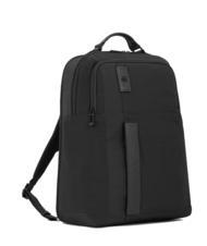 PIQUADRO PULSE Rucsac din piele și material textil, suport pentru laptop de 15,6". - Rucsacuri pentru laptop