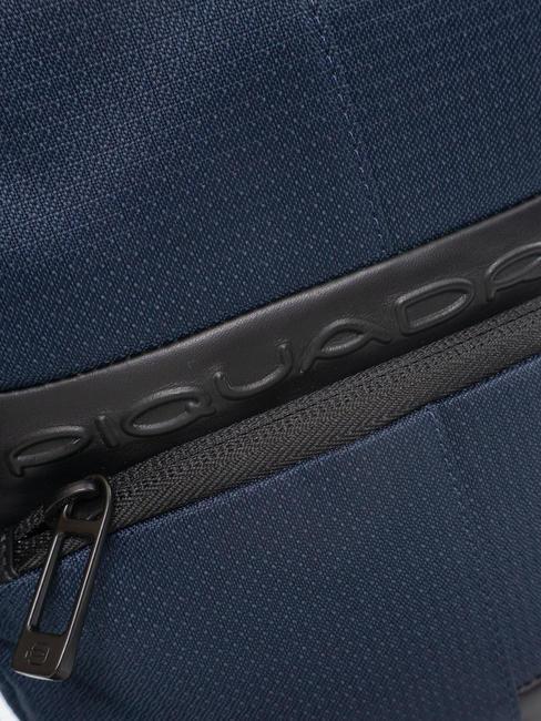 WOLLEM Geanta iPad mini din material si piele albastru - Genți de umăr bărbați