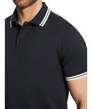 GUESS PIQUE Tricou polo stretch cu mâneci scurte smartblue - maiou Polo - 3
