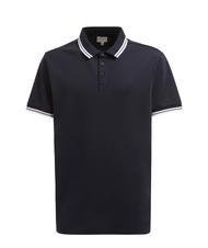 GUESS PIQUE Tricou polo stretch cu mâneci scurte smartblue - maiou Polo - 4