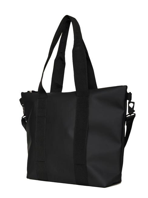 TOTE BAG MINI Geanta impermeabila negru - Genți femei