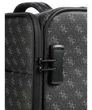 GUESS VEZZOLA Cărucior pentru bagaje de m&acirc;nă negru &icirc;nchis - Bagaje de m&acirc;nă - 4