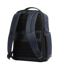 PIQUADRO WOLLEM Rucsac pentru laptop de 15,6 inchi din material și piele - Rucsacuri pentru laptop