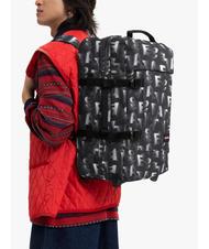 EASTPAK STRAPVERZ S Rucsac troller pentru bagaje de m&acirc;nă tip bloc negru - Bagaje de m&acirc;nă - 9