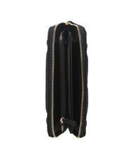 TWINSET LOGO QUILTED Fermoar mare &icirc;n jurul portofelului negru - Portofele femei - 2