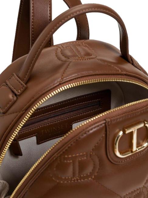 LOGO QUILTED Rucsac ciocolată - Genți femei