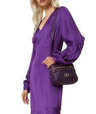 TWINSET CECILE Mini geantă de m&acirc;nă cu curea de umăr violet - Genți femei - 5