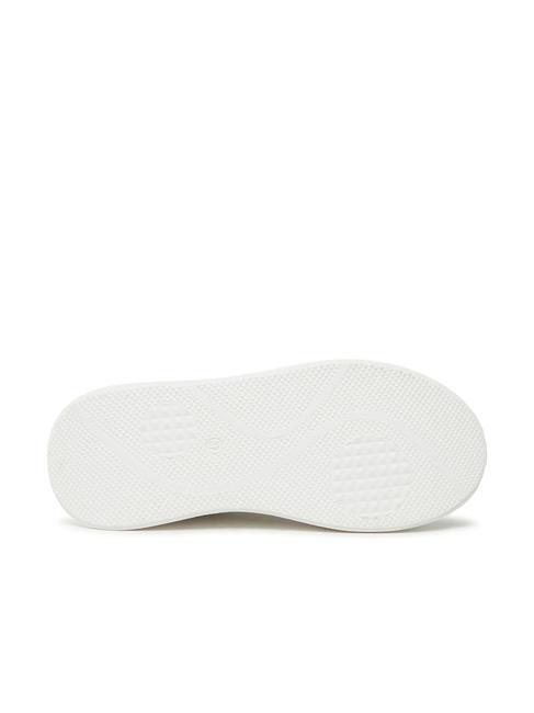 METALLIC LOGO Tenisi din piele optic/negru - Pantofi femei