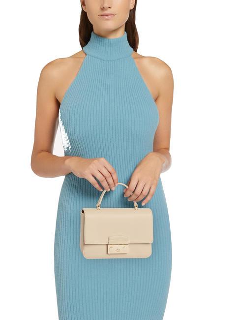 METROPOLIS Geanta S mini din piele balerină - Genți femei