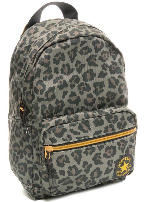 LEOPARD GO Rucsac pentru PC de 15 inchi măsline mijlocii - Rucsacuri pentru școală și timp liber