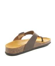 DOCKSTEPS VEGA Flip-flops din piele intoarsa maro inchis - Pantofi femei - 2
