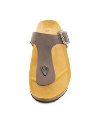 DOCKSTEPS VEGA Flip-flops din piele intoarsa maro inchis - Pantofi femei - 3