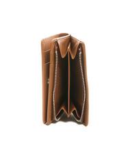 TOSCA BLU BASIC Portofel mediu din piele BROWN - Portofele femei - 4