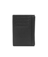 TOSCA BLU TB LOGO Suport card din piele cu fermoar negru - Portofele femei - 2