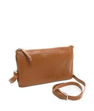 TOSCA BLU BASIC Geanta de umar din piele BROWN - Genți femei - 2