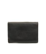 TOSCA BLU FRAPPE Portofel din piele cu clapă negru - Portofele femei - 3