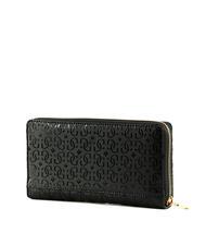 GUESS AVETA Portofel cu fermoar BLACK - Portofele femei - 3