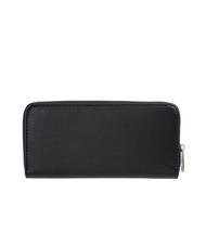 CALVIN KLEIN LETTERING LOGO   negru cu trandafir - Portofele femei - 3