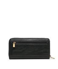 GUESS LAUREL Large Portofel cu fermoar BLACK - Portofele femei - 3