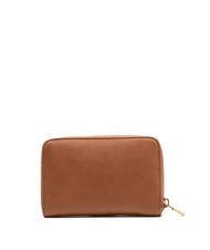 GUESS LAUREL M Portofel cu fermoar COGNAC - Portofele femei - 3