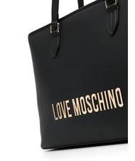 LOVE MOSCHINO BOLD BAG Geanta de cumparaturi pe umar negru - Genți femei - 3